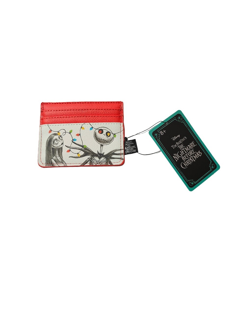 Loungefly Disney Nightmare Before Christmas Christmas Lights Card Case NWT